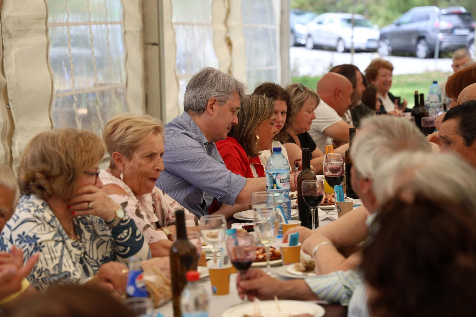 Celebración de la VI Festa da Vaca Cachena en los montes de San Vicente de O Grove.