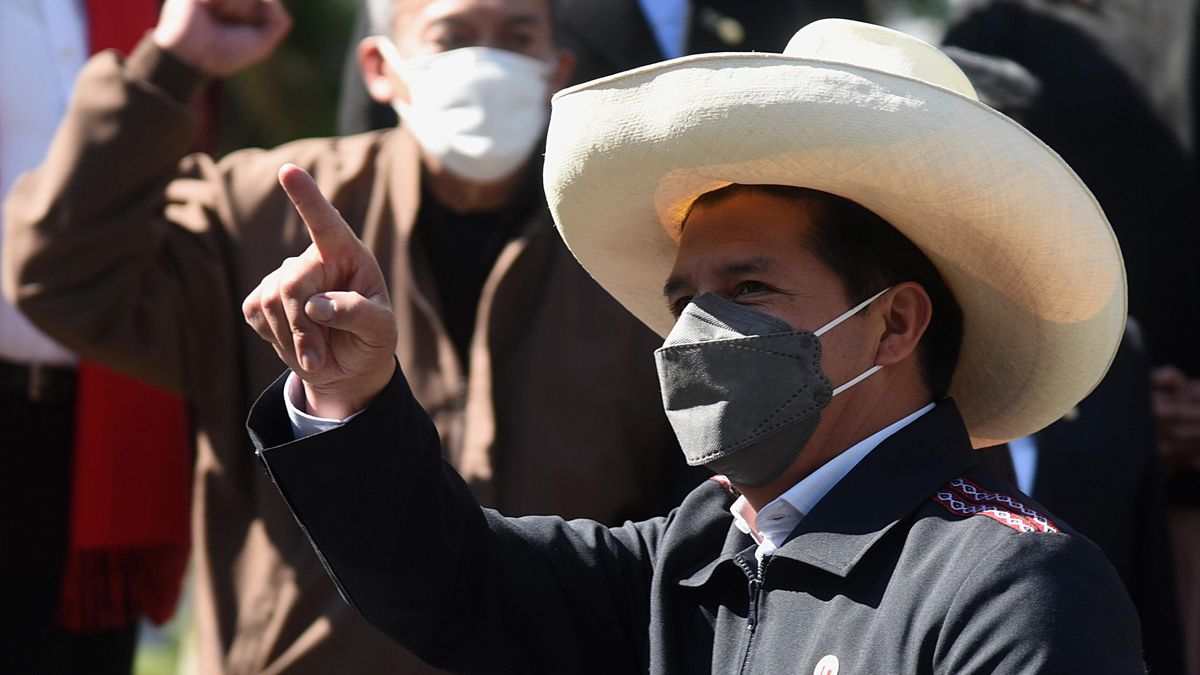 El presidente de Perú, Pedro Castillo, en una imagen de archivo.