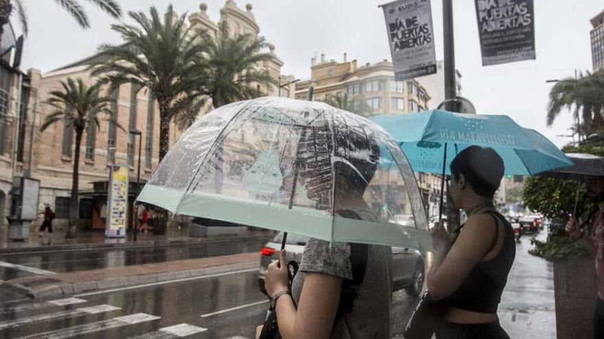 Alicante vive su agosto más lluvioso desde 1858