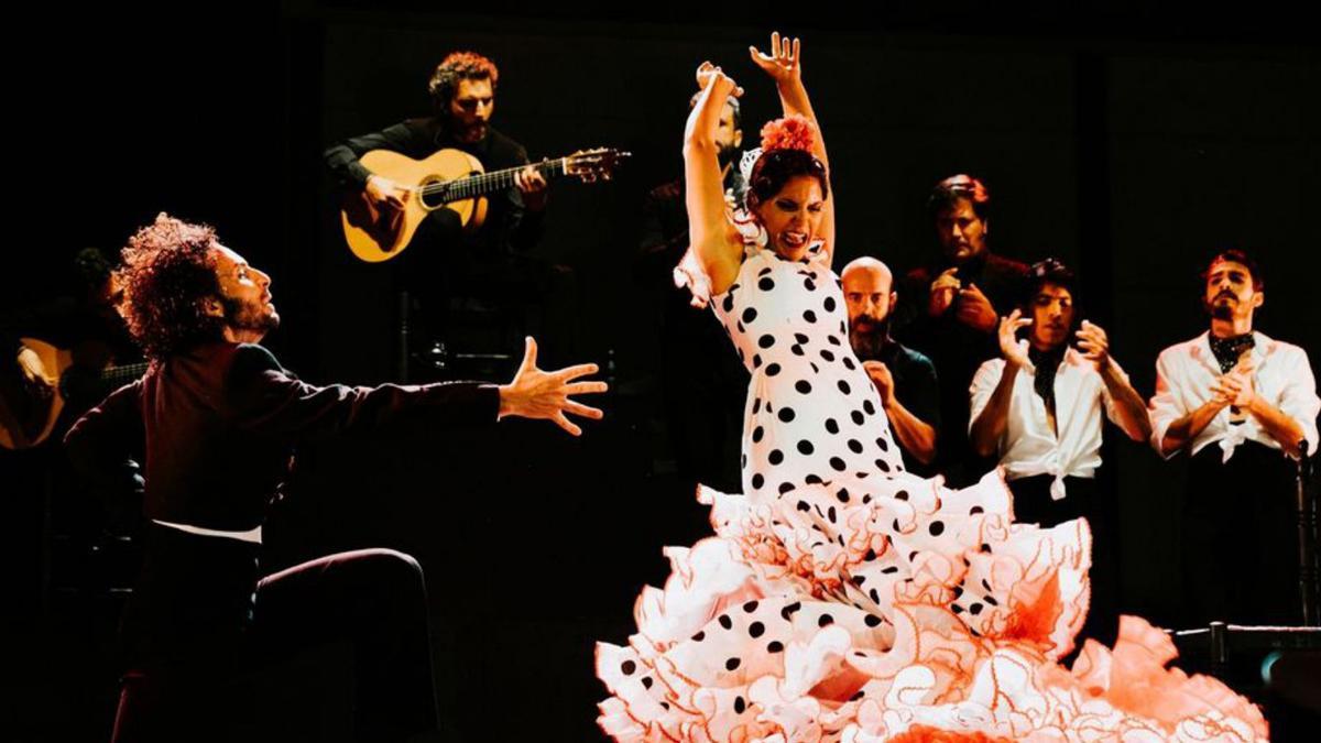 Actuación del Ballet Flamenco de Andalucía.