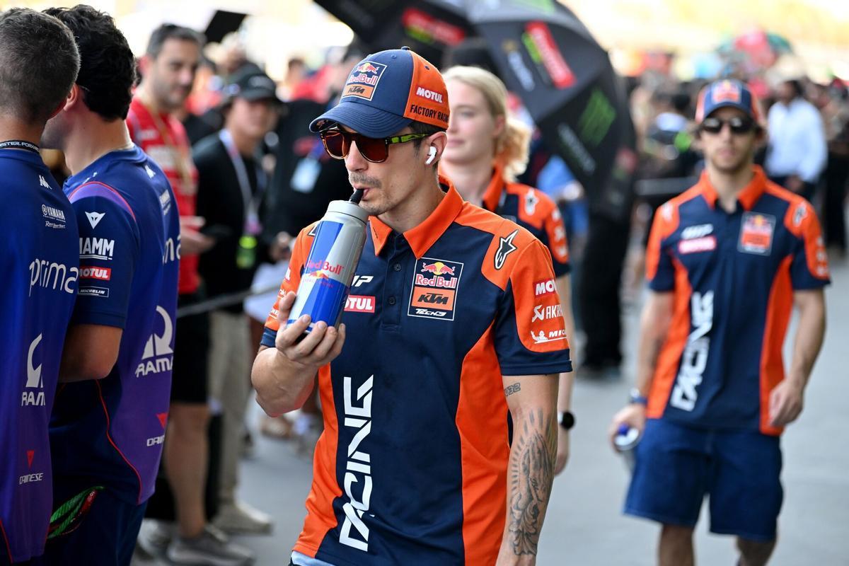 01/03/2026 VINALES Maverick (spa), Red Bull KTM Tech3, KTM RC16, retrato durante el Gran Premio de Tailandia de MotoGP PT 2026 en el Circuito Internacional de Chang del 27 de febrero al 1 de marzo, en Buriram, Tailandia - Photo Studio Milagro / DPPI DEPORTES GIGI SOLDANO / DPPI Media / AFP7 / Europa Press
