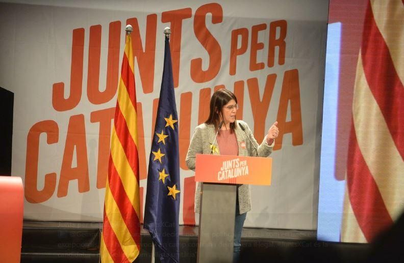 Acte central de la campanya de Junts per Catalunya a Girona