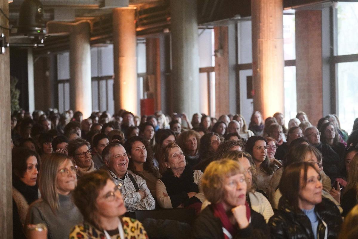 El primer dia del  II Congrés de Benestar Emocional de Girona