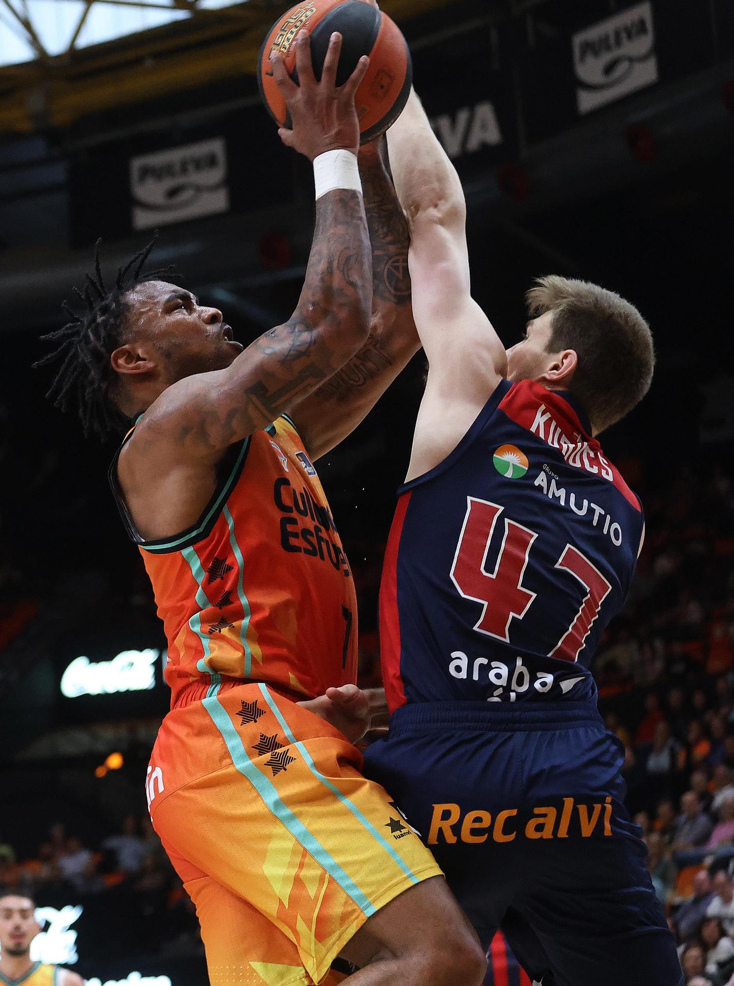 Valencia Basket - Baskonia de la Liga Endesa