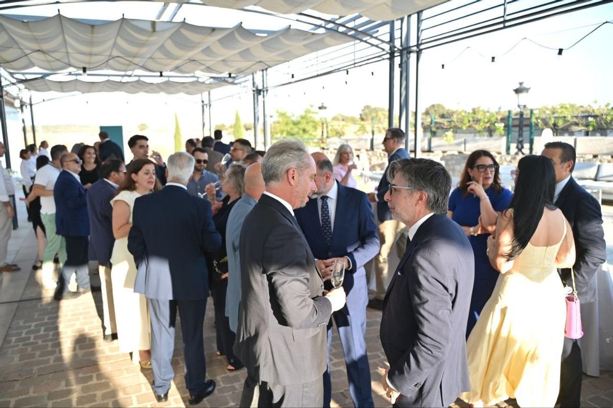 Asistentes a la gala de los Premios Empresario Extremeño del Año.