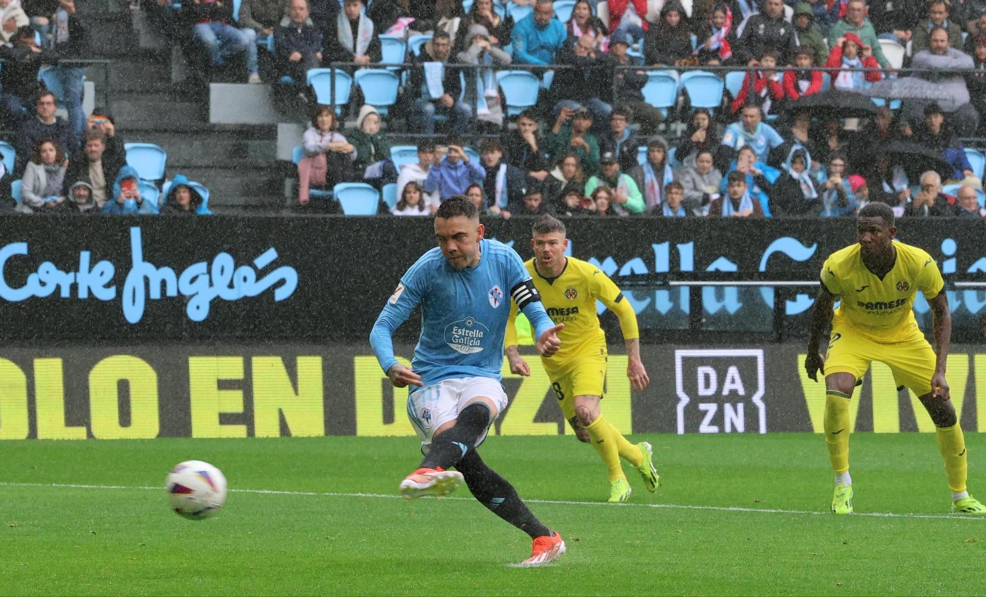 El Celta-Villarreal, en imágenes