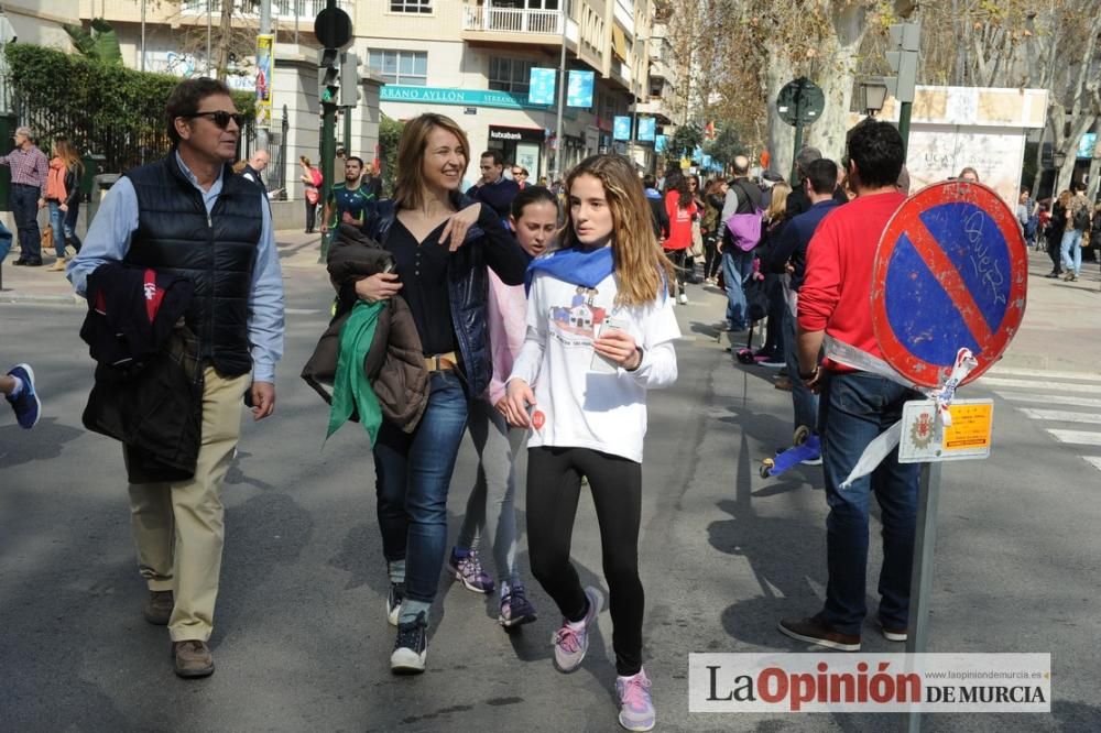 Marcha solidaria de Jesús-María por Haití