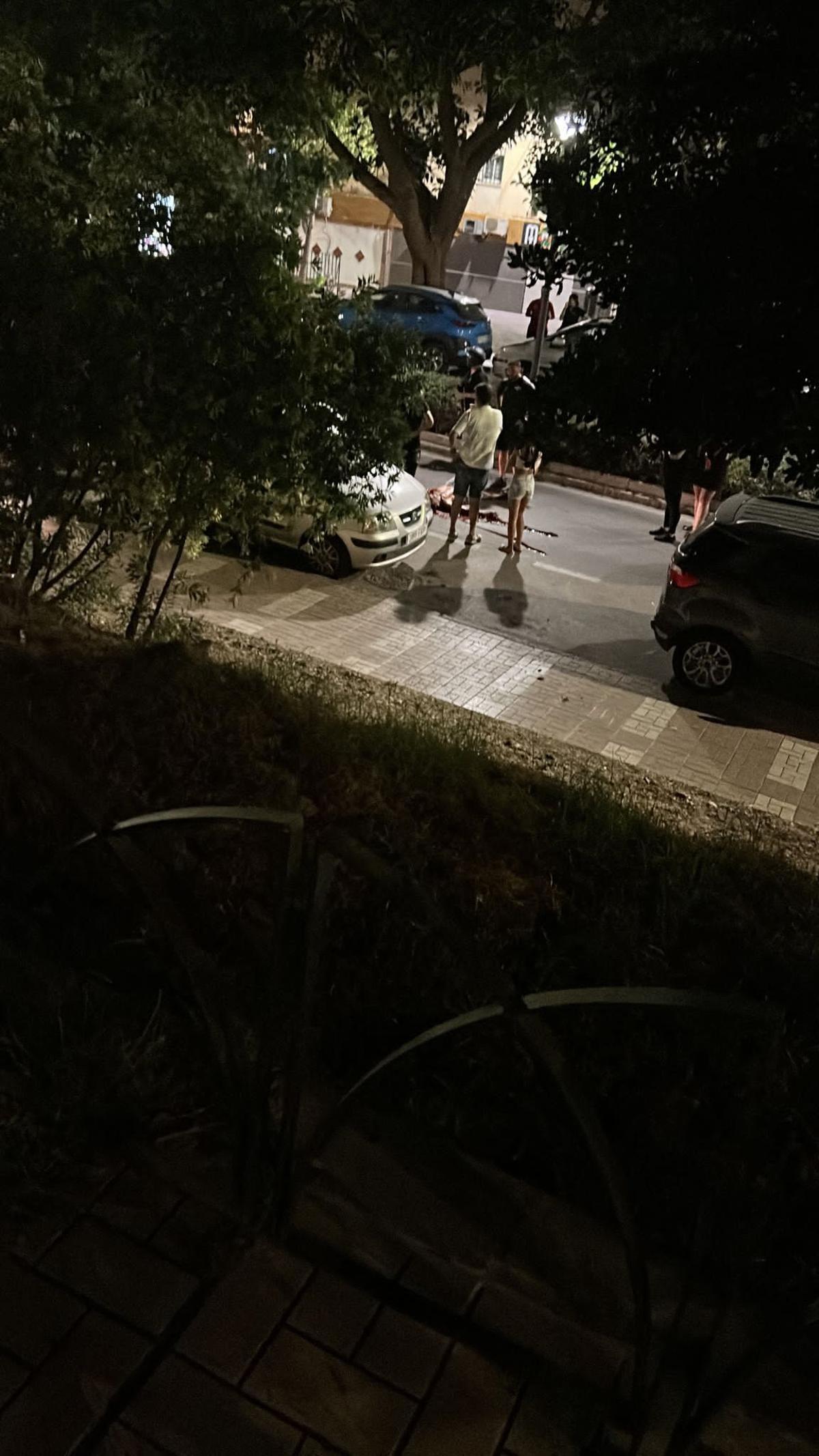 Una imagen de la noche en la que se produjo la reyerta, el pasado mes de julio.