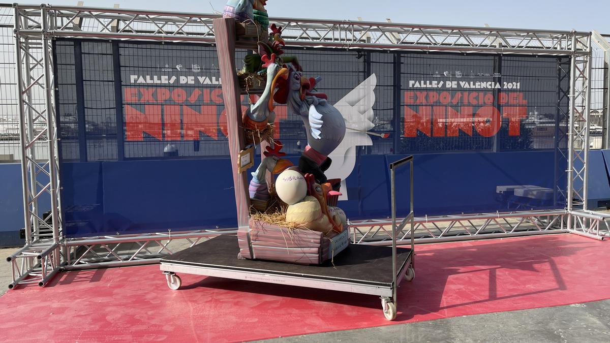 Los ninots de las Fallas 2021 llegan a La Marina