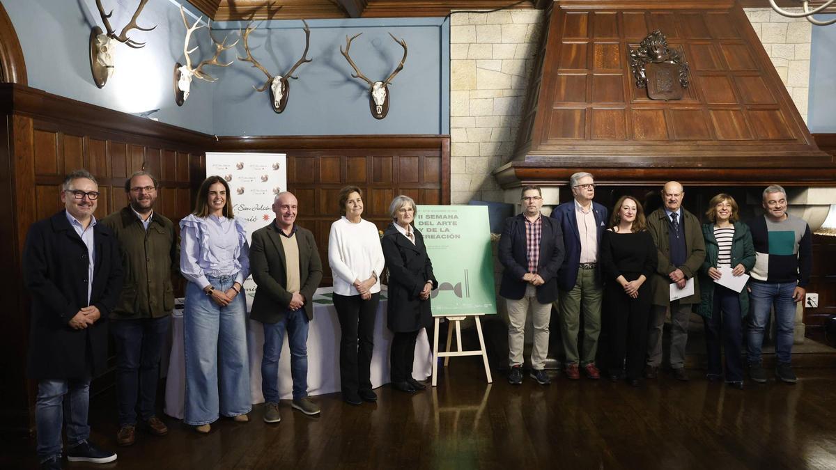 La parroquia gijonesa de Somió inicia su semana de arte, "síntoma claro de ciudad grande" (en imágenes)