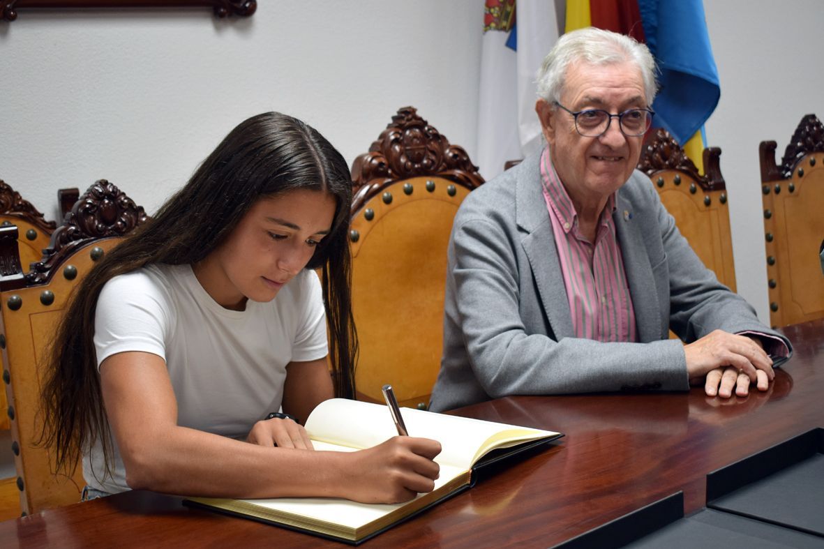 El homenaje tributado a Nerea Novo en Valga.