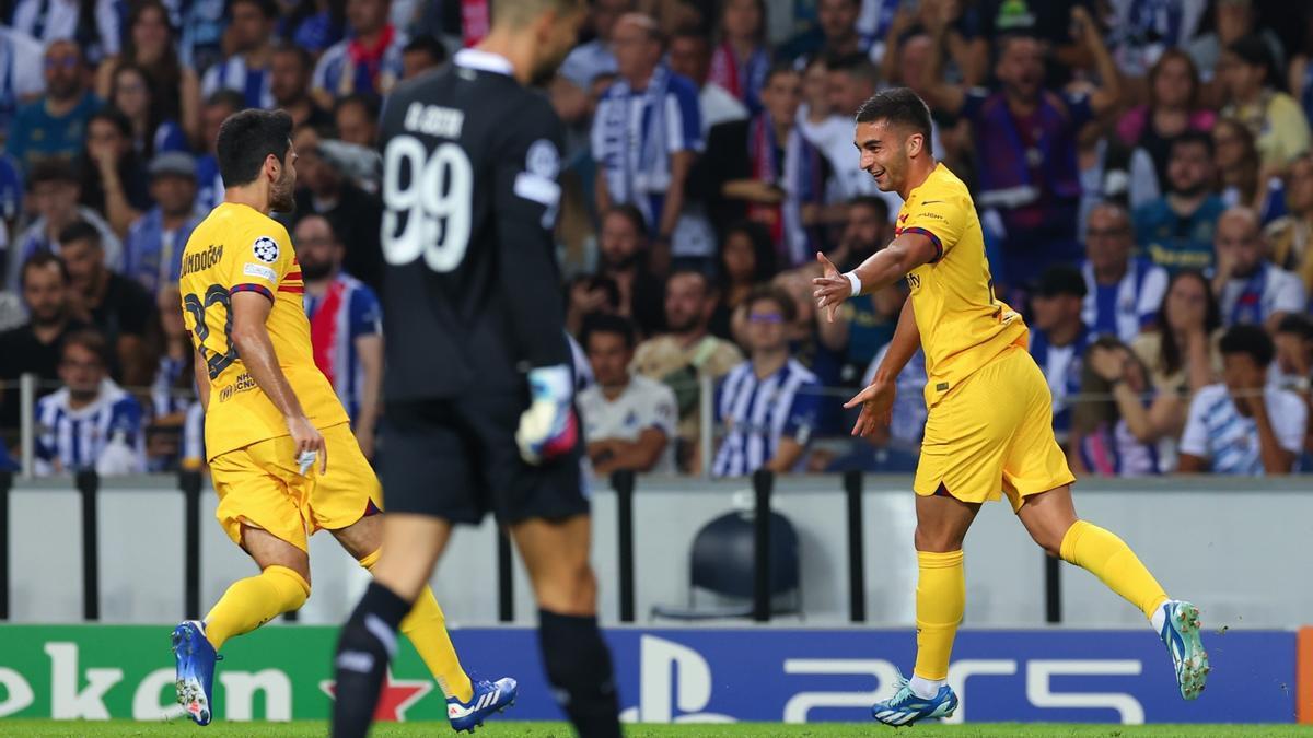 Porto - FC Barcelona | El gol de Ferrán Torres