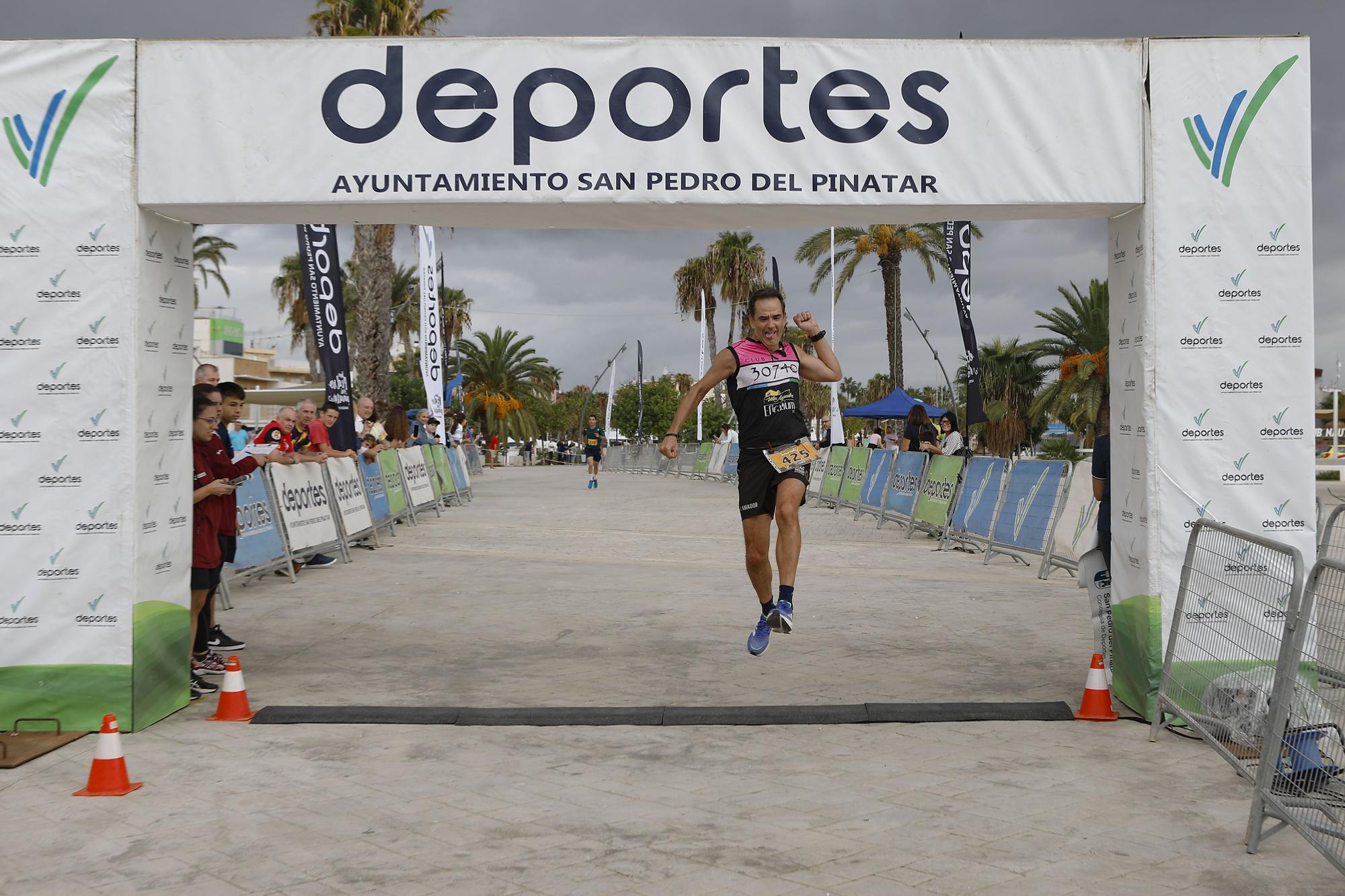 La media maratón Paraíso Salado de San Pedro del Pinatar, en imágenes