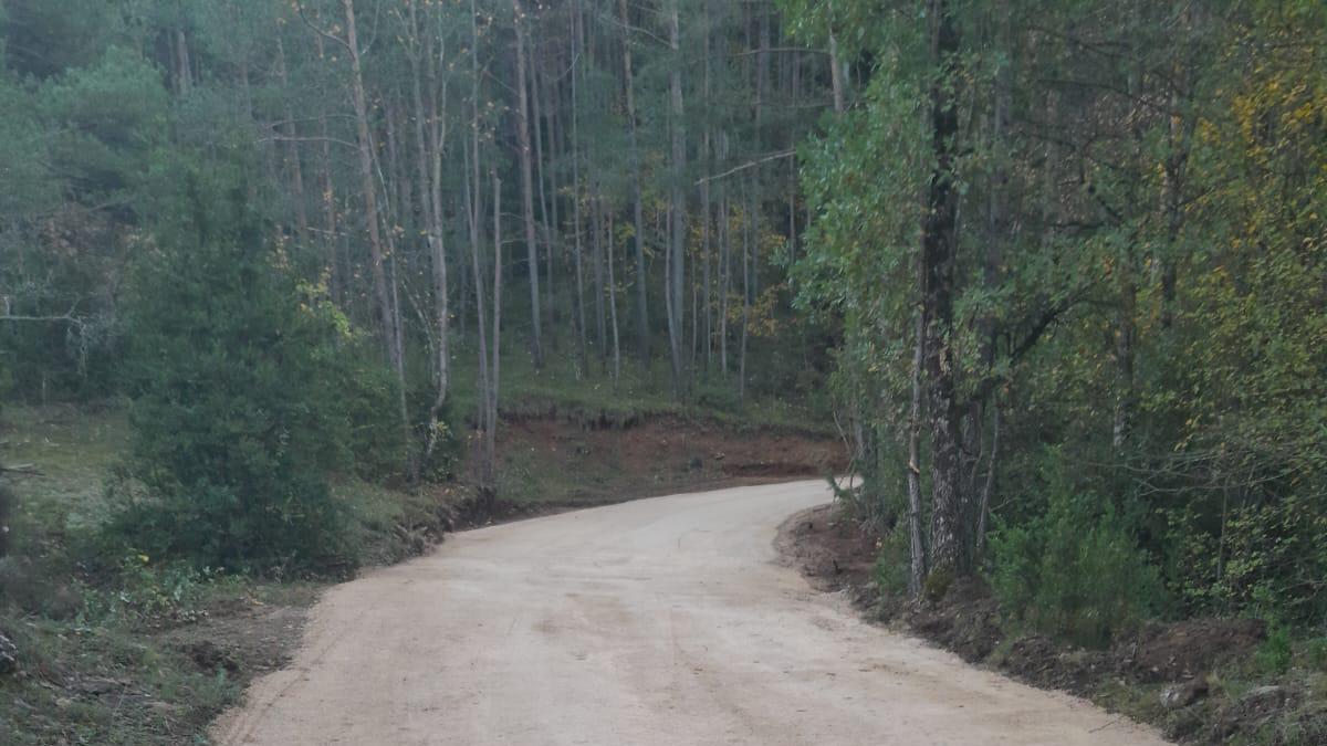 El camí entra Navès i Guixers que millorarà el Consell Comarcal del Solsonès