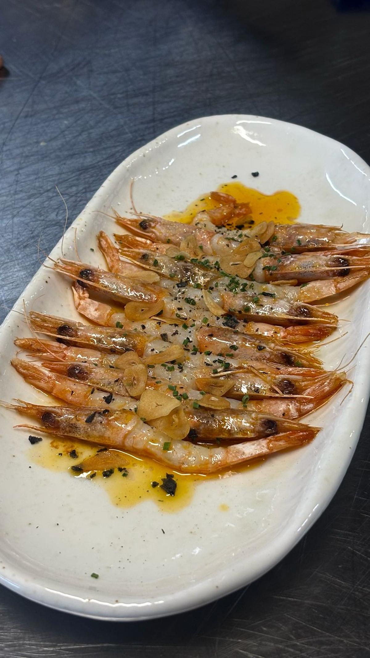 Gambas al ajillo