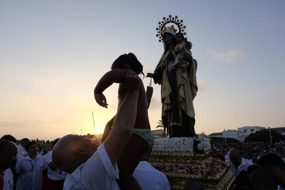 Procesión de la Virgen del Carmen en El Palo