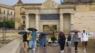 La lluvia deja 40 litros de agua en tres días en Córdoba
