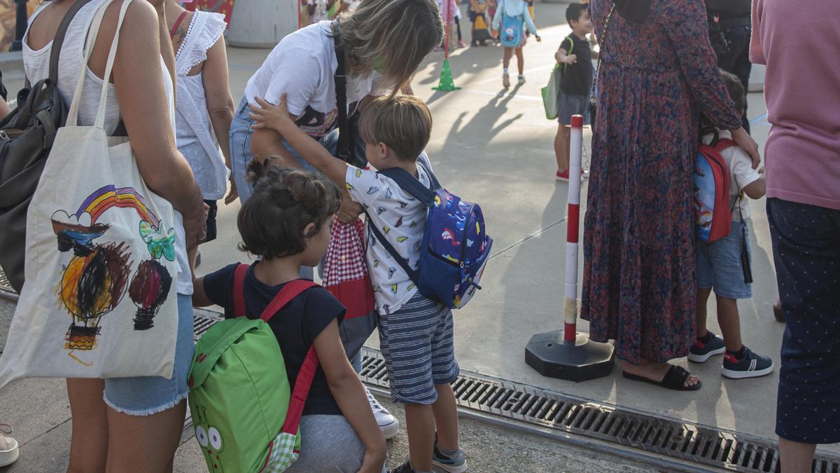 Primer día de colegio