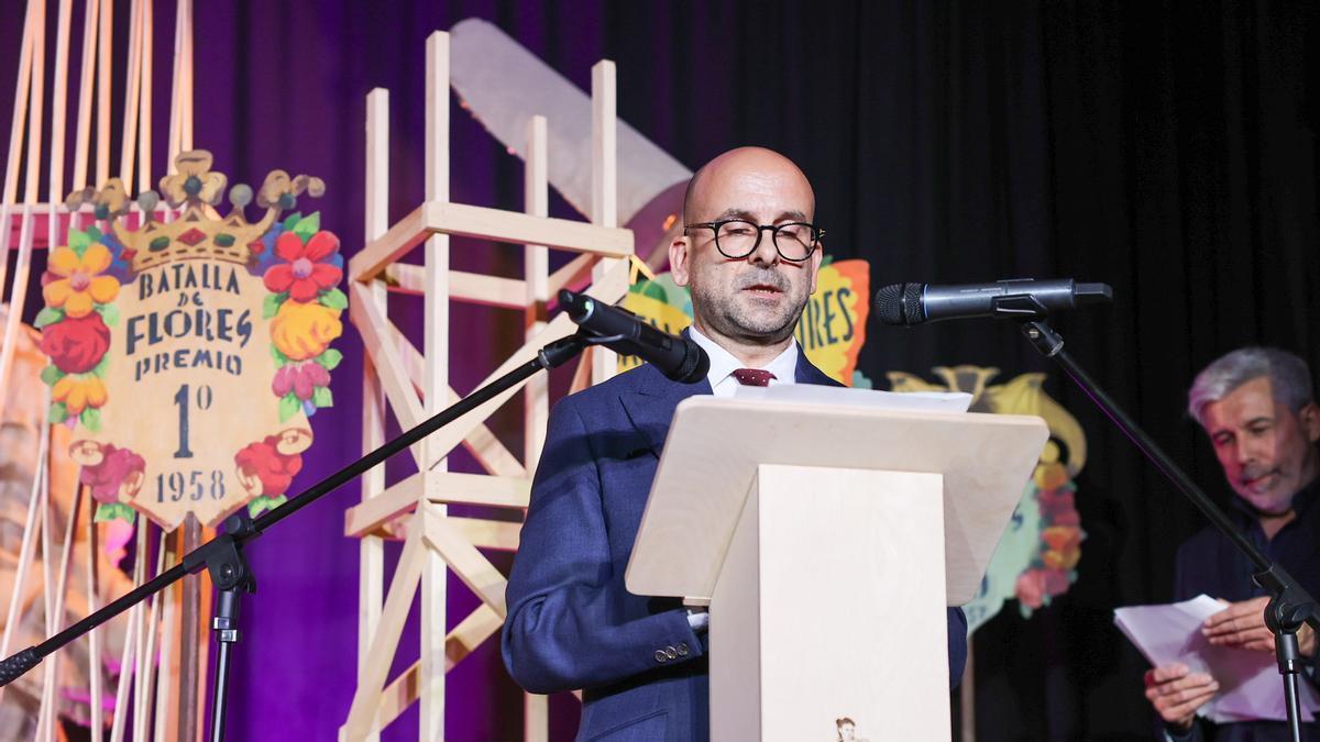 García Pastor, en la última fiesta del Gremio de Artistas
