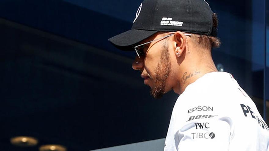 El enfado de Lewis Hamilton en su lugar de veraneo