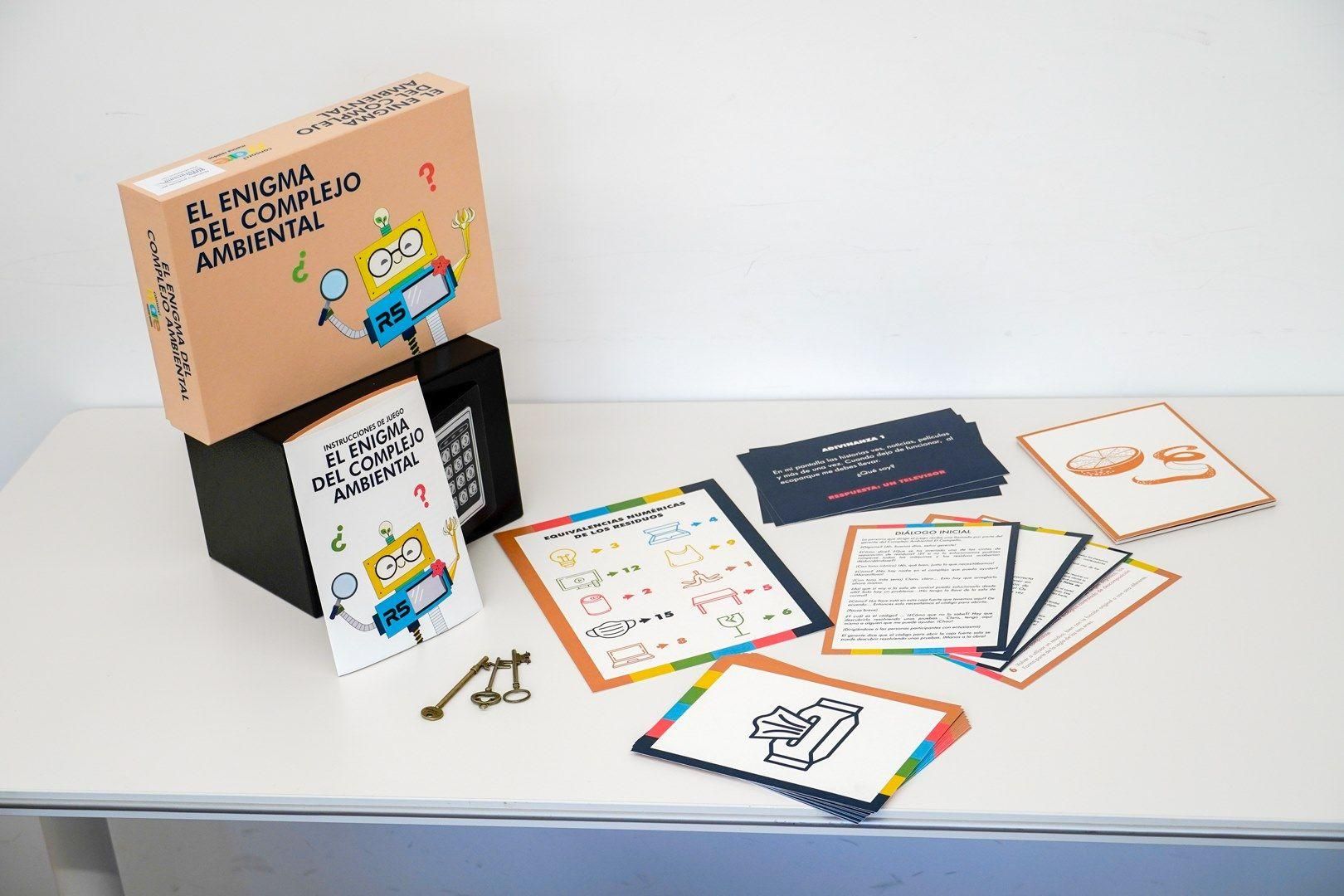 Silvoturismo ha elaborado materiales didácticos exclusivos para el Consorcio Mare con el objetivo de que los escolares entiendan la gestión de los residuos a través del juego