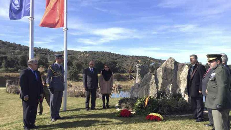 Militares y autoridades de la provincia y Portugal conmemoran la batalla en Valbusenda.