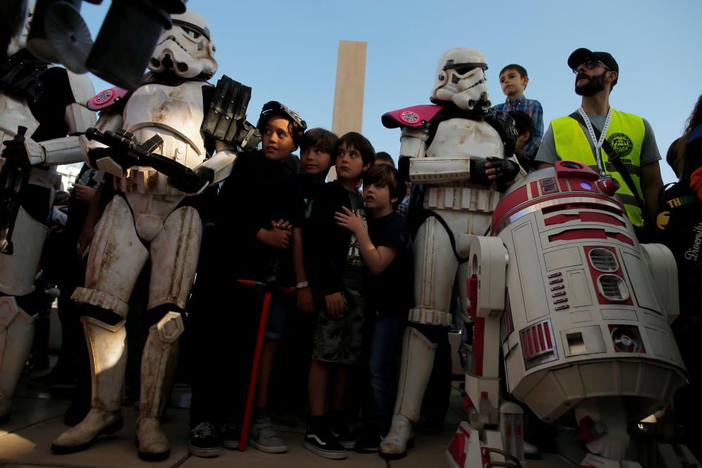 Tercer desfile de la Legión 501 por Málaga