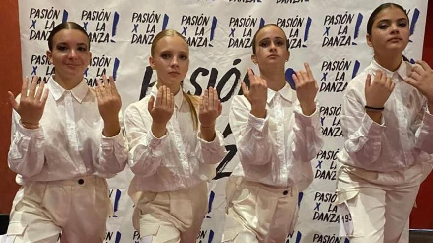 El equipo que ha conseguido el primer puesto de su categoría en el Campeonato Nacional de Danza