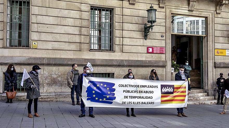 Trabajadores públicos contra la temporalidad