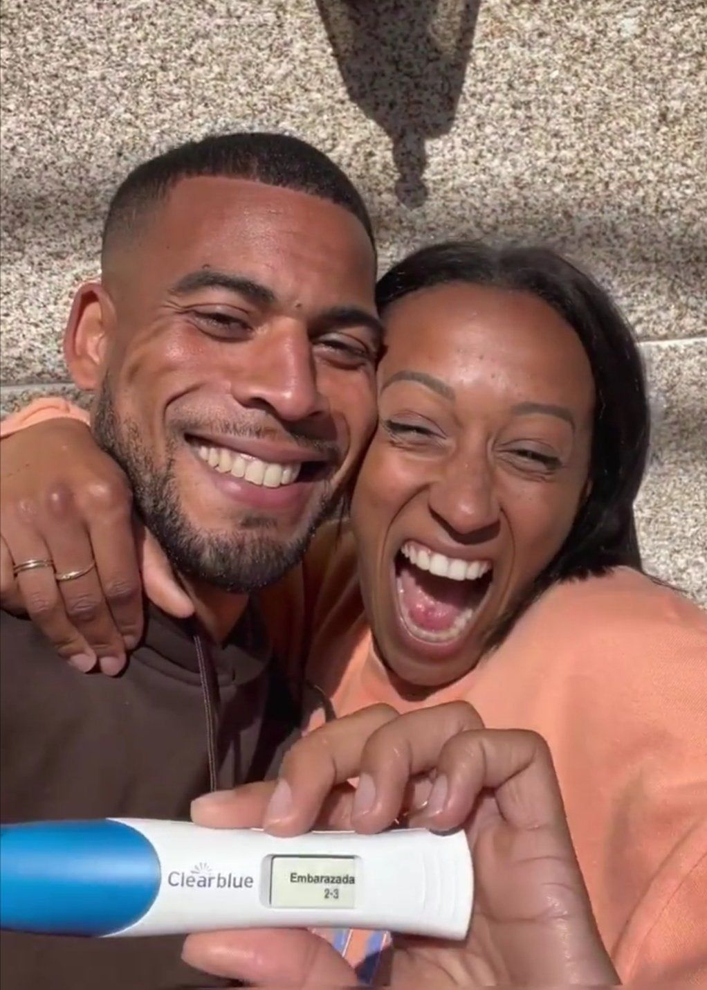 Ana Peleteiro y Benjamin Compaoré