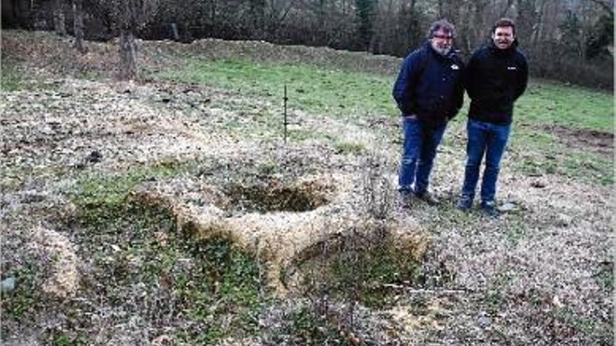 Projecten museïtzar el jaciment medieval d&#039;Aubert als Hostalets d&#039;en Bas