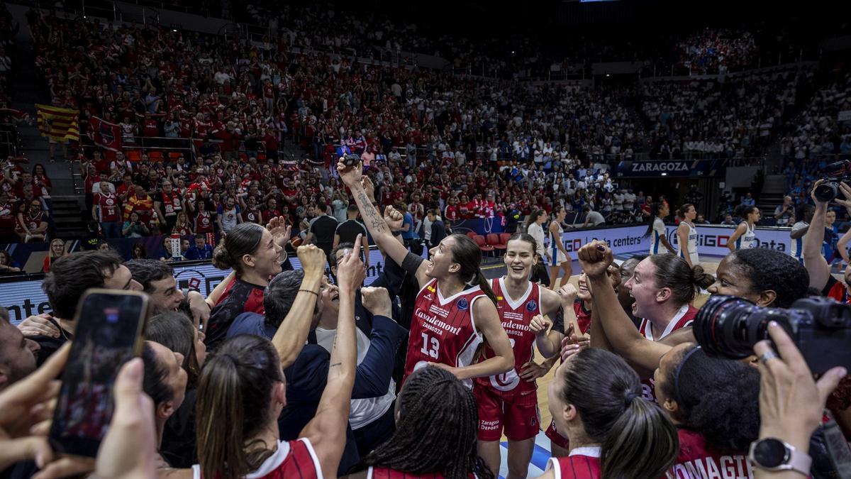 VÍDEO | Celebración del Casademont Zaragoza