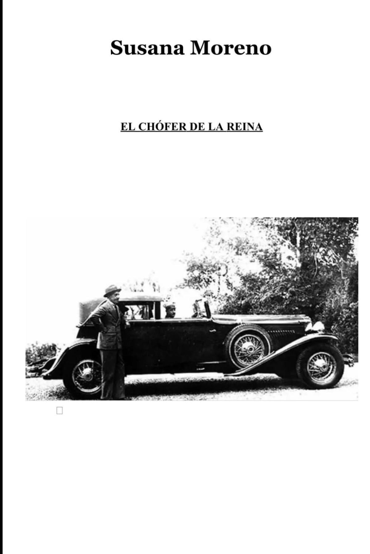 Portada del libro 'El chófer de la reina'.