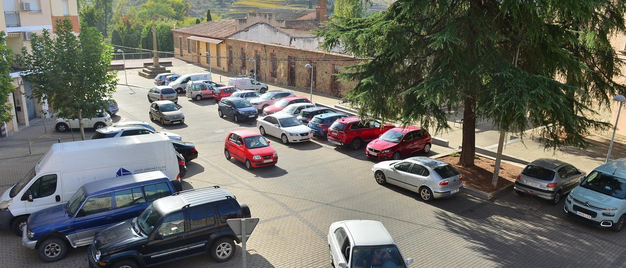 Plasencia baraja aparcamientos rotatorios en la Cruz Dorada, en la imagen.