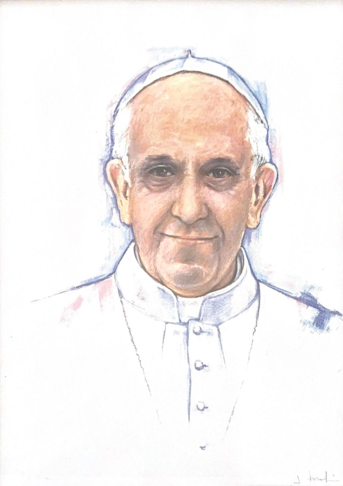 El quadre que li van fer que el papa Francesc va deixar en herència a sor Lucía