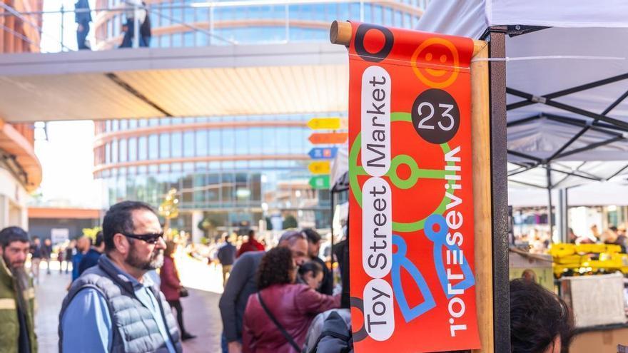 Torre Sevilla celebra el primer aniversario de Toy Street Market con más de 30 stands y actividades para toda la familia