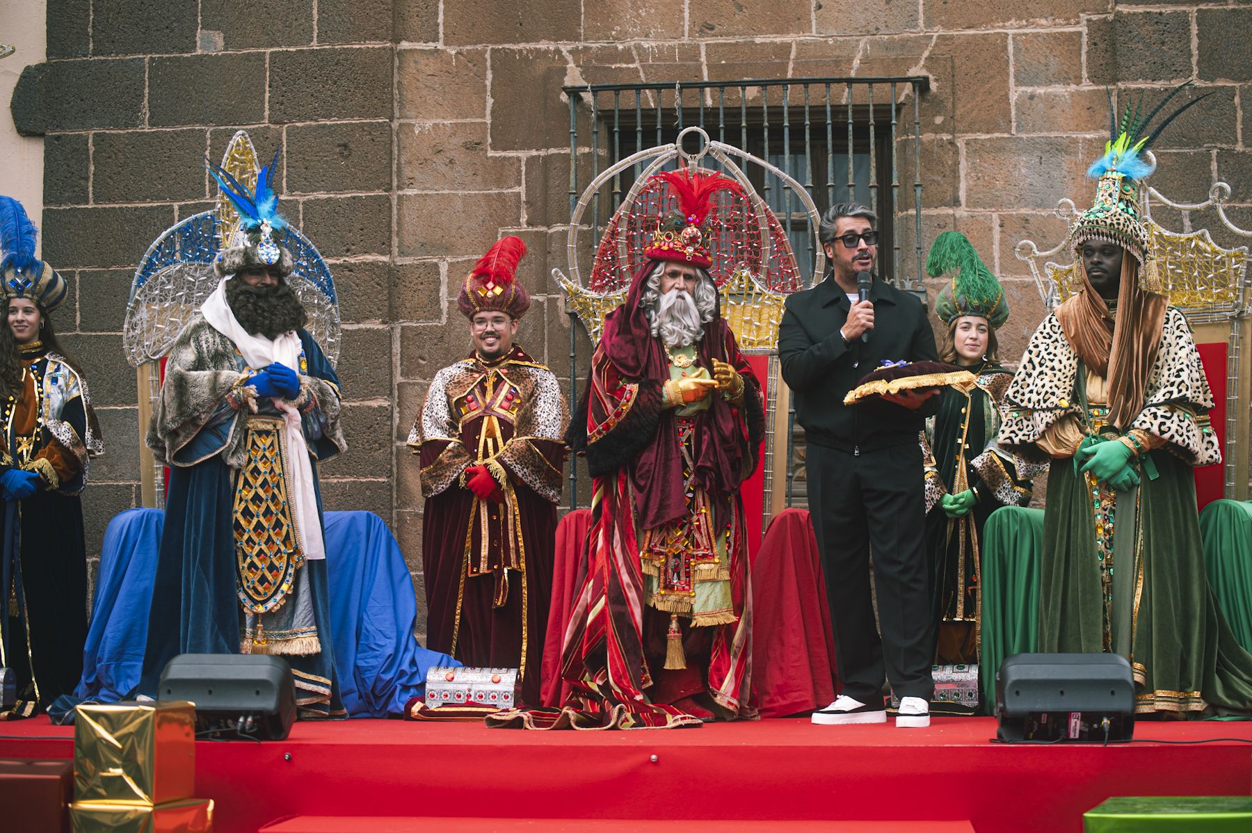 Los Reyes Magos llegan a San Cristóbal de La Laguna