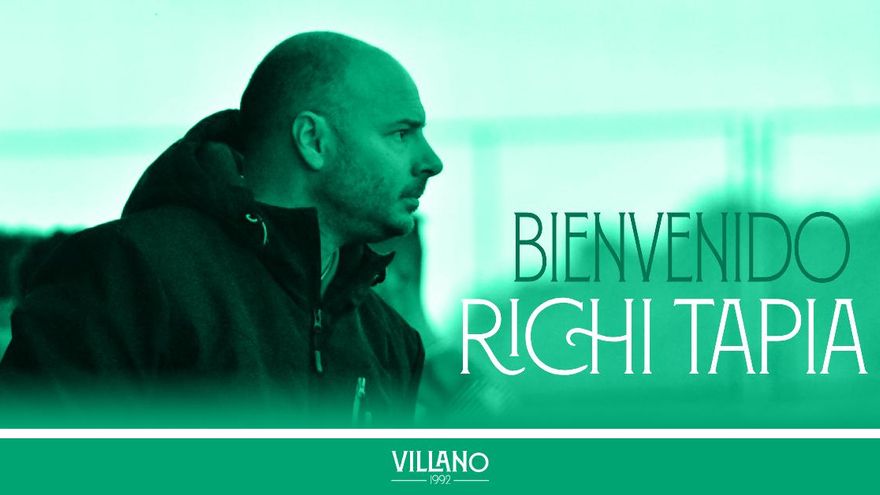 El Villanovense ficha a Richi Tapia para el banquillo