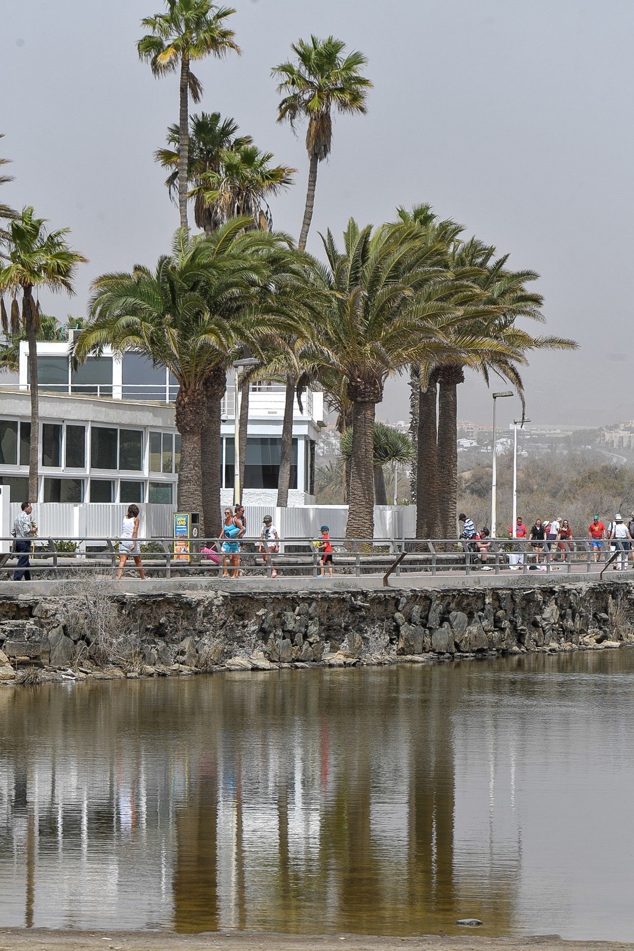 Calima en Las Palmas de Gran Canaria (17/03/2022)