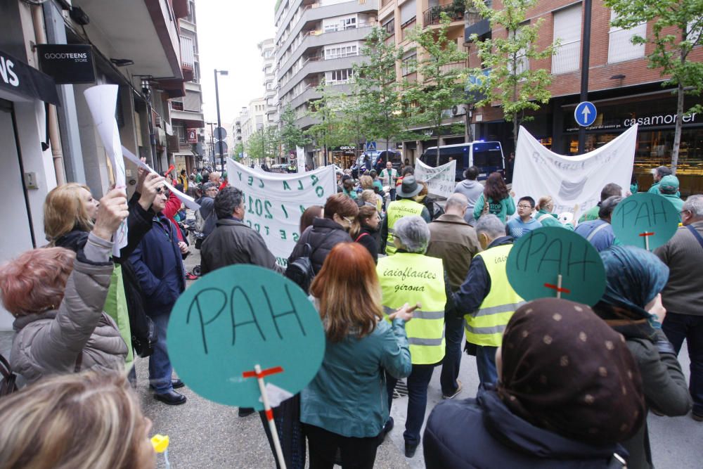 Nova protesta de la PAH a la seu del PP