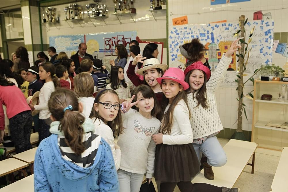 Celebración del Día del Libro en los colegios de Gijón