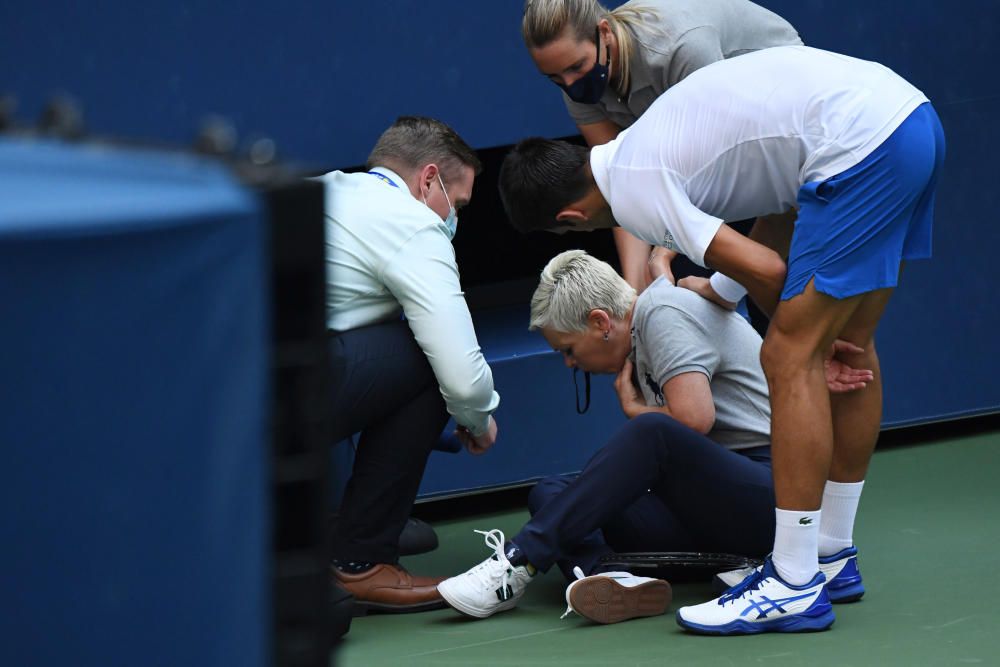 Las disculpas y la descalificación de Djokovic