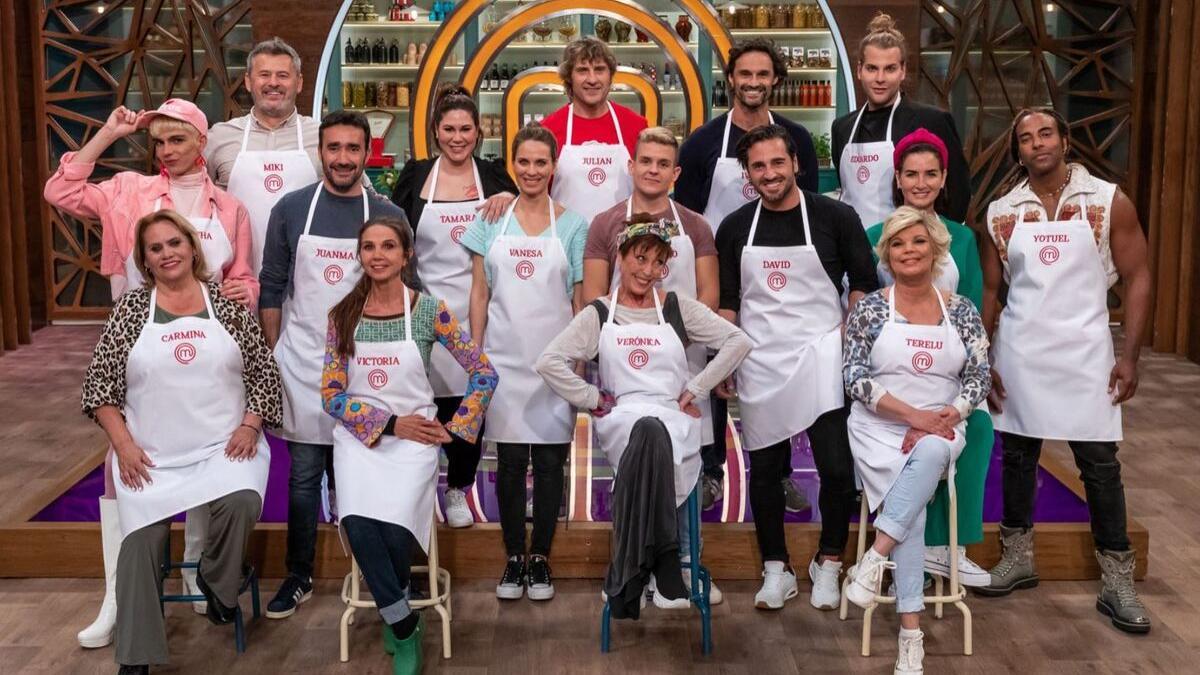 Los 16 conxcursantes de Masterchef Celebrity