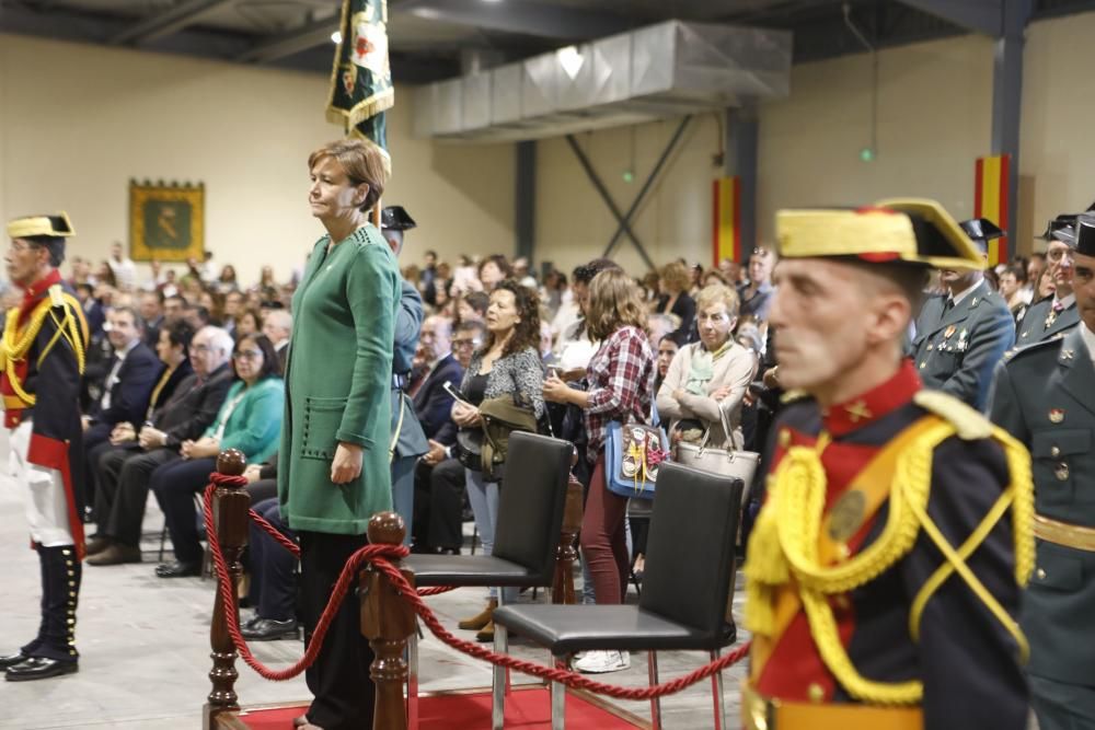 Festividad del Pilar celebrada por la Comandancia de la Guardia Civil de Gijón