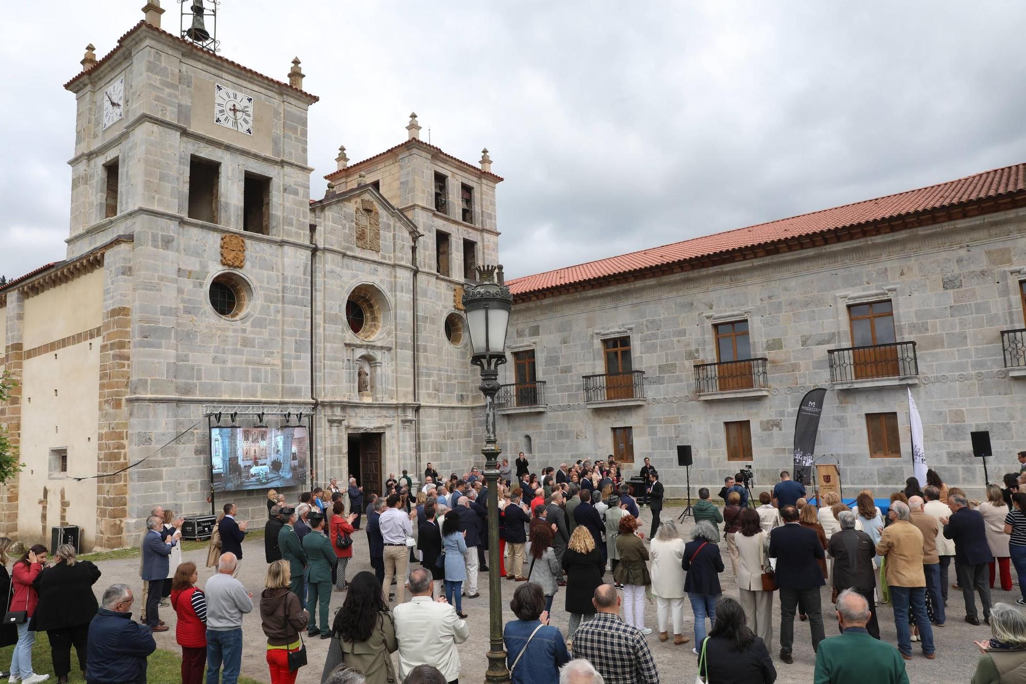 Día histórico en Salas en la celebración del milenario del Monasterio de Cornellana