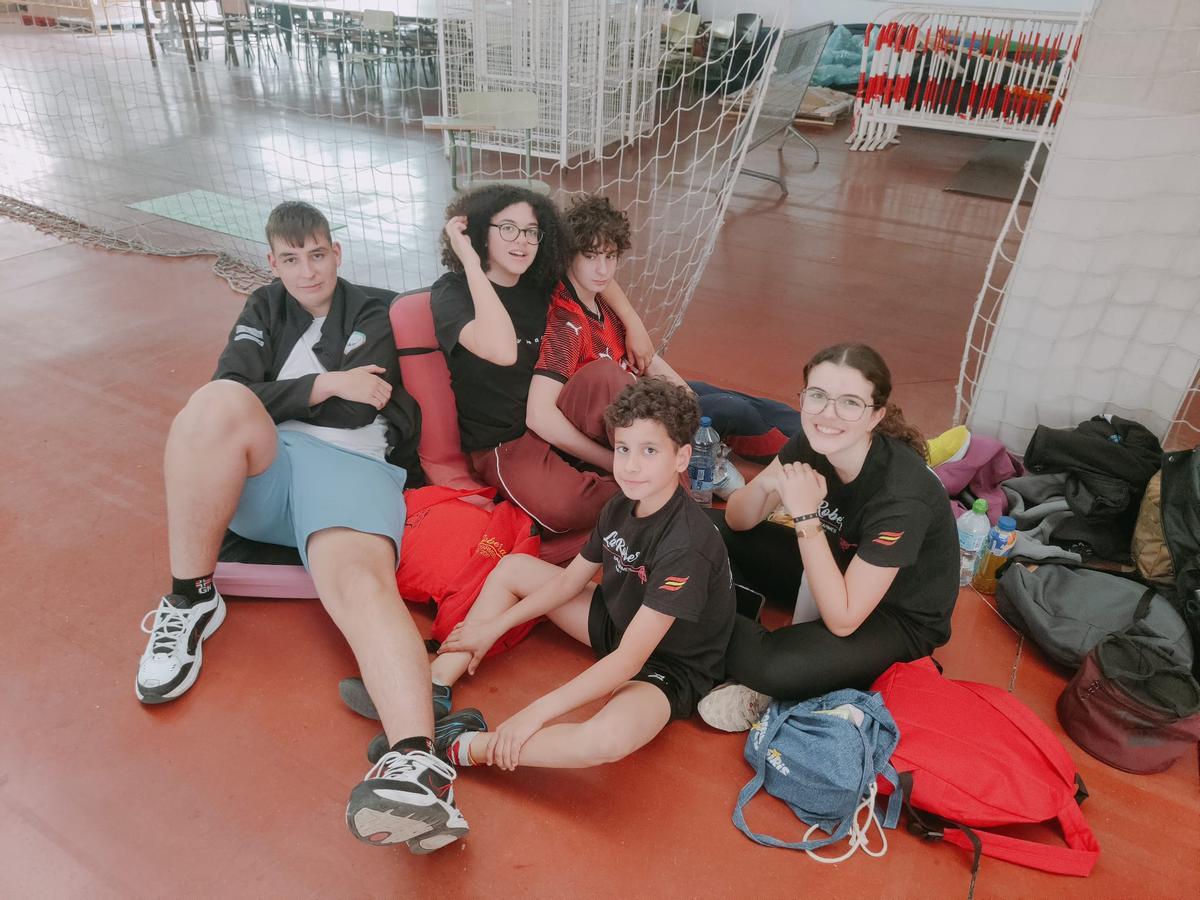 La selección de Pentatlón Moderno de l'Horta Sud brilla en el Nacional