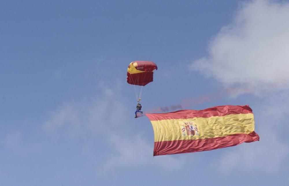 Acto de relevo de mando de la Base Aérea de Alcantarilla