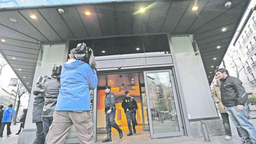 La sede nacional del PP en la calle Génova 13.