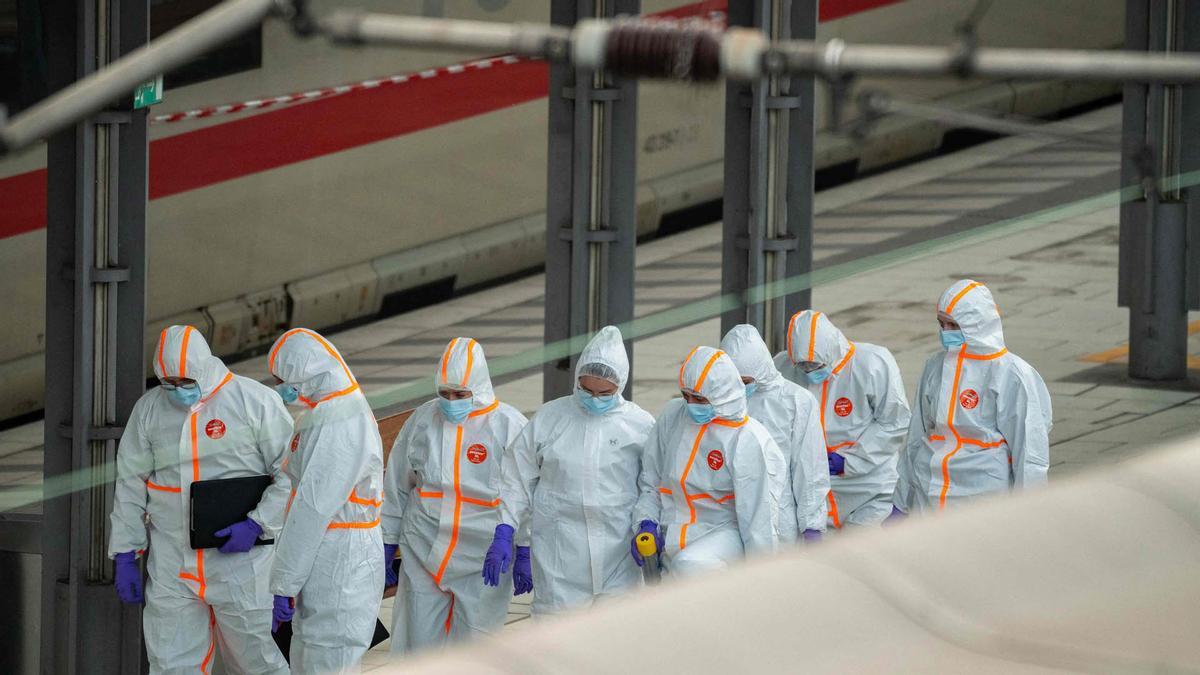 Una mujer hiere a cuchilladas a diecisiete personas en la estación de trenes de Hamburgo