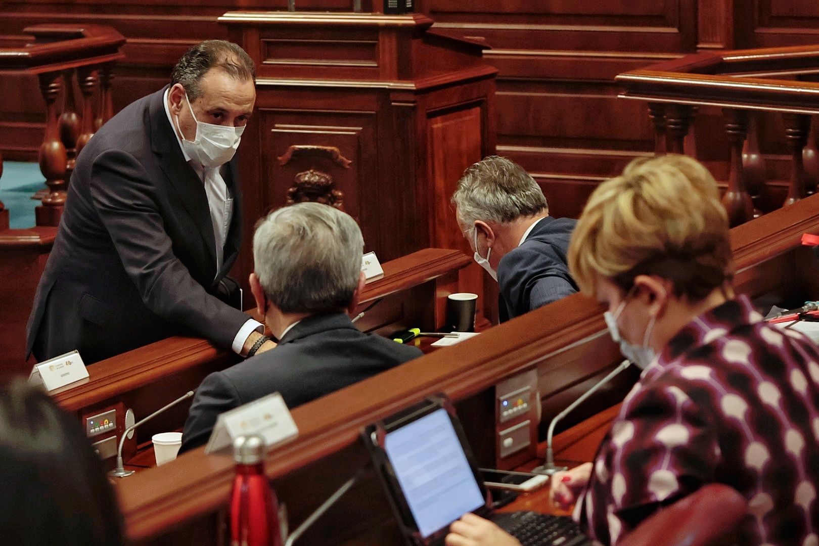 Pleno del Parlamento de Canarias (08/02/2022)